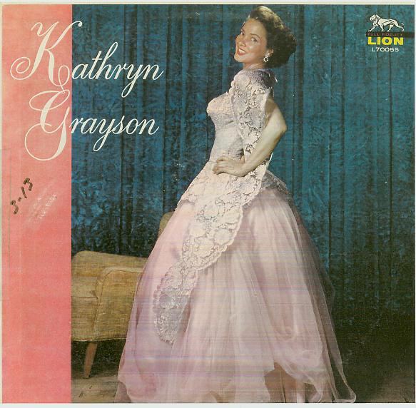 Kathryn Grayson Lion L70055 12 LP 33RPM