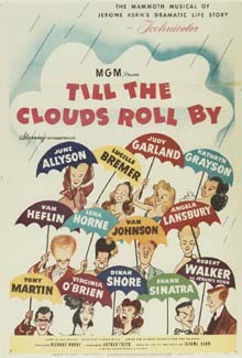 Till the Clouds Roll By one sheet 
